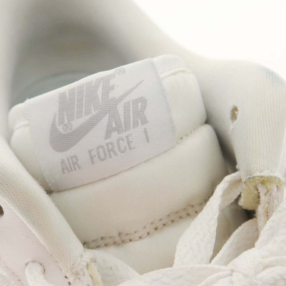 【中古】ナイキ NIKE AIR FORCE 1 LOW UNITY スニーカー ホワイトxシルバー【 27cm 】【 状態ランクC 】【 メンズ 】