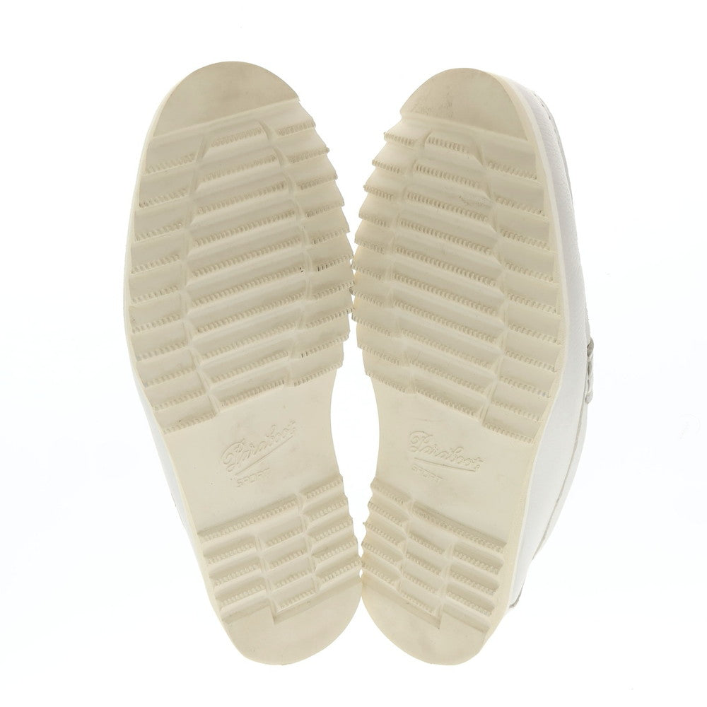 【中古】アーペントル ARPENTEUR × PARABOOT CAMBRIDGE ローファー ホワイト【 8 】【 状態ランクA 】【 メンズ 】