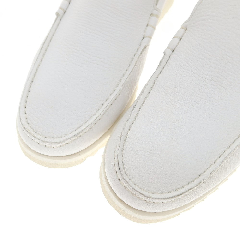 【中古】アーペントル ARPENTEUR × PARABOOT CAMBRIDGE ローファー ホワイト【 8 】【 状態ランクA 】【 メンズ 】