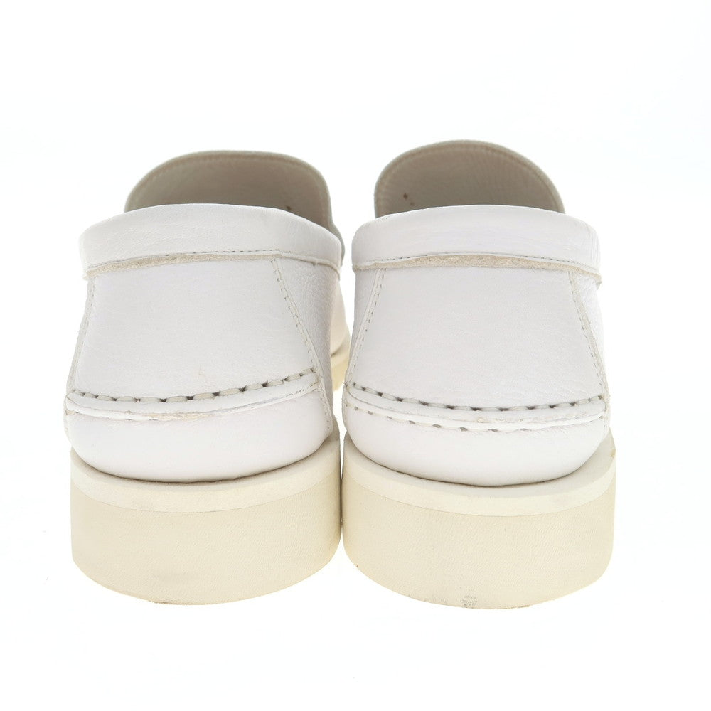 【中古】アーペントル ARPENTEUR × PARABOOT CAMBRIDGE ローファー ホワイト【 8 】【 状態ランクA 】【 メンズ 】