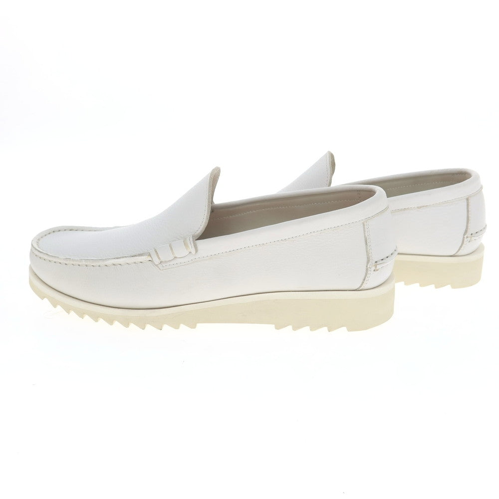 【中古】アーペントル ARPENTEUR × PARABOOT CAMBRIDGE ローファー ホワイト【 8 】【 状態ランクA 】【 メンズ 】