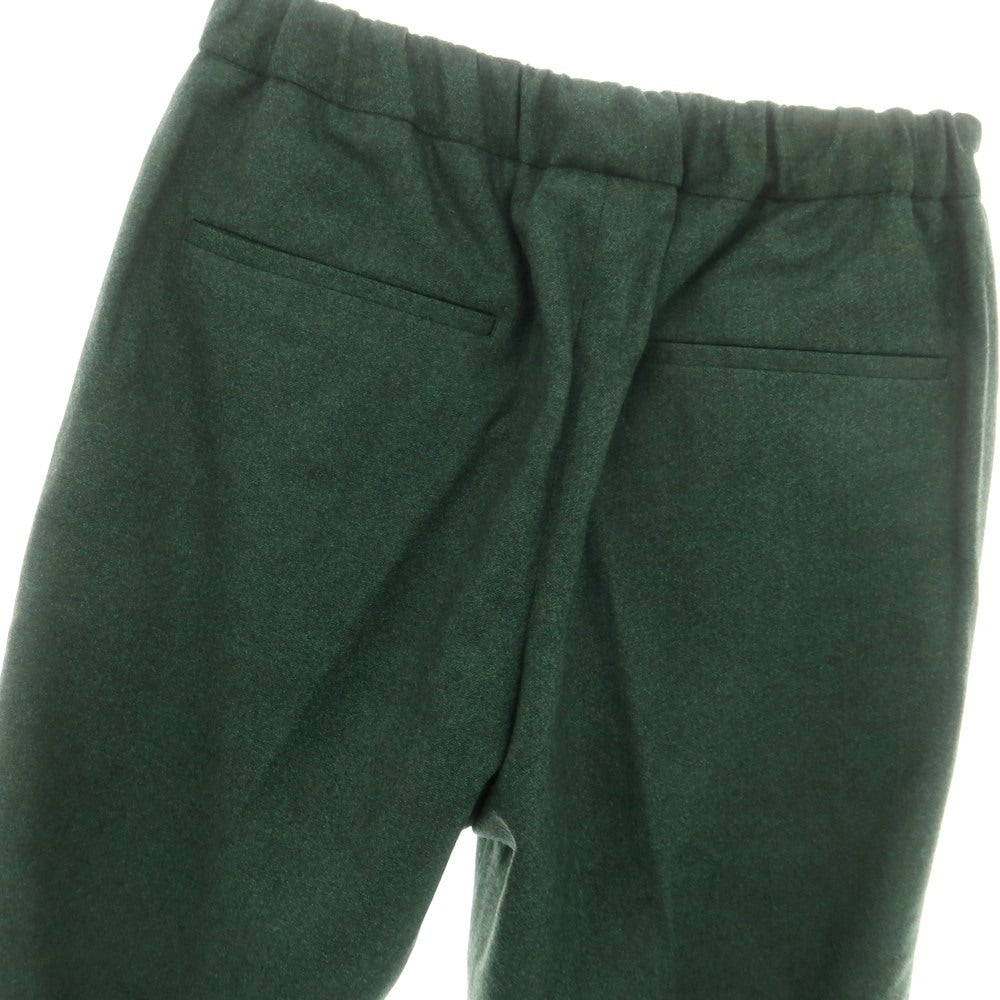 【新品】デヴォレ インチピット DEVORE Incipit  ウール イージースラックスパンツ ダークグリーン【 44 】【 状態ランクN 】【 メンズ 】