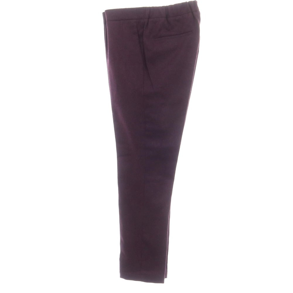 【新品】デヴォレ インチピット DEVORE Incipit  ウール イージースラックスパンツ ダークパープル【 50 】【 状態ランクN 】【 メンズ 】