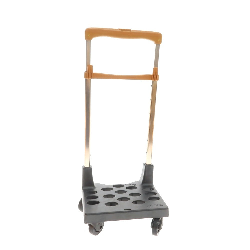 【中古】【未使用】ボンジャポネ BONJAPONE ENBOSSED SAFARI Mousieur.C カービングレザー キャリーバッグ ブラック【 状態ランクS 】【 メンズ 】