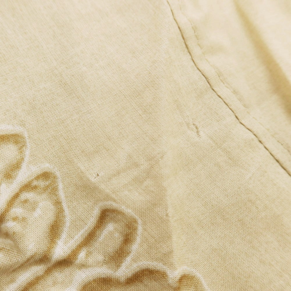 【中古】ルコンド L&KONDO コットン ダブルカフス カジュアルシャツ ベージュ【 48 】【 状態ランクD 】【 メンズ 】