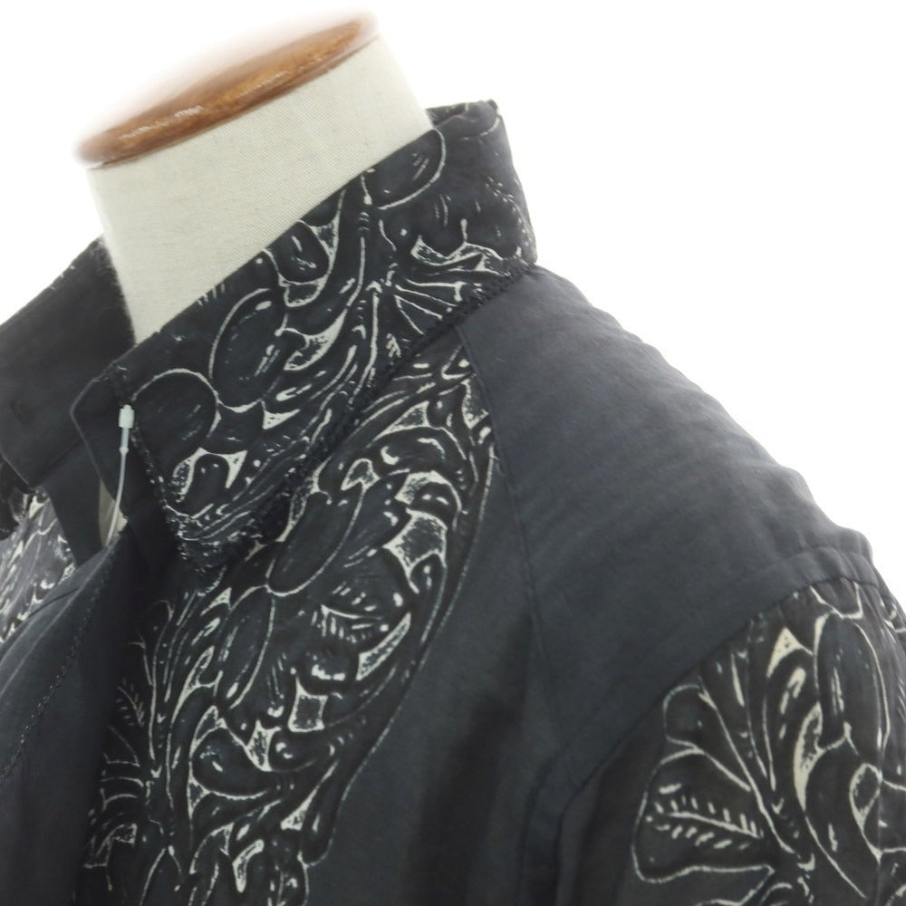 【中古】ルコンド L&KONDO コットン ダブルカフス カジュアルシャツ ブラック【 48 】【 状態ランクB 】【 メンズ 】