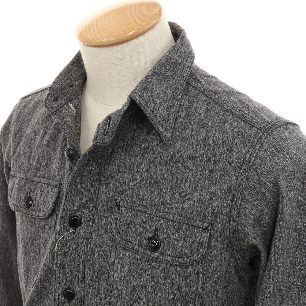 【中古】サムライ ジーンズ SAMURAI JEANS コットン カジュアルシャツ グレー【 S 】【 状態ランクB 】【 メンズ 】