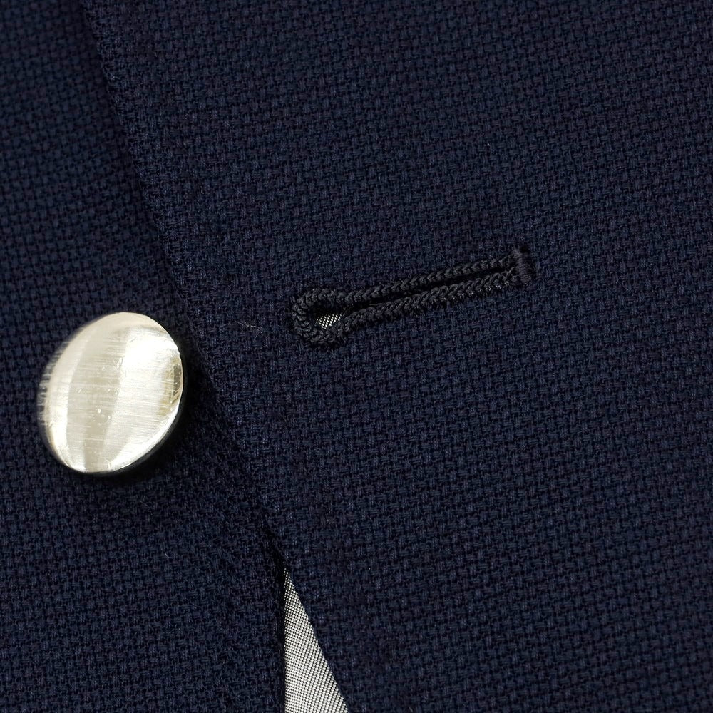 【中古】アザブテーラー azabu tailor ウール テーラードジャケット ネイビー【 42 】【 状態ランクB 】【 メンズ 】