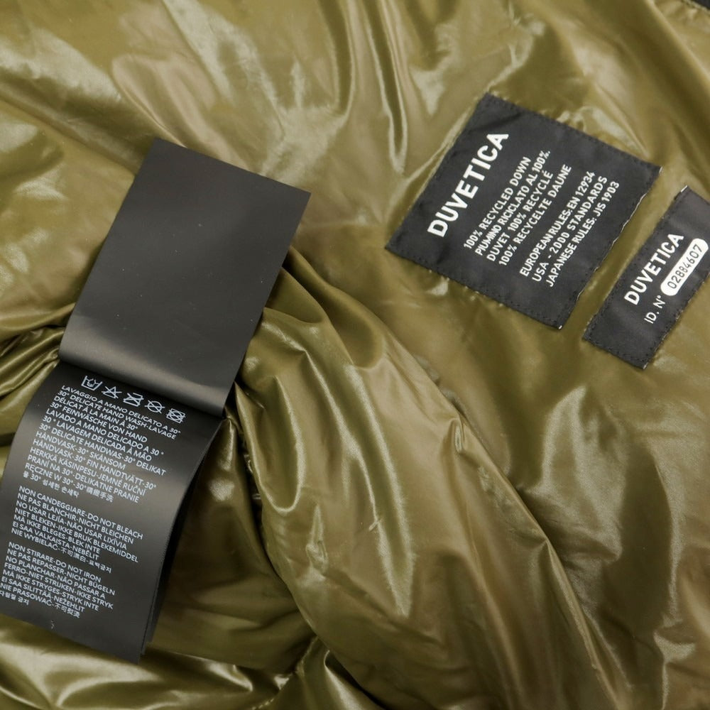 【中古】【未使用】デュベティカ DUVETICA ナイロン ダウンジャケット ブラック【 50 】【 状態ランクS 】【 メンズ 】