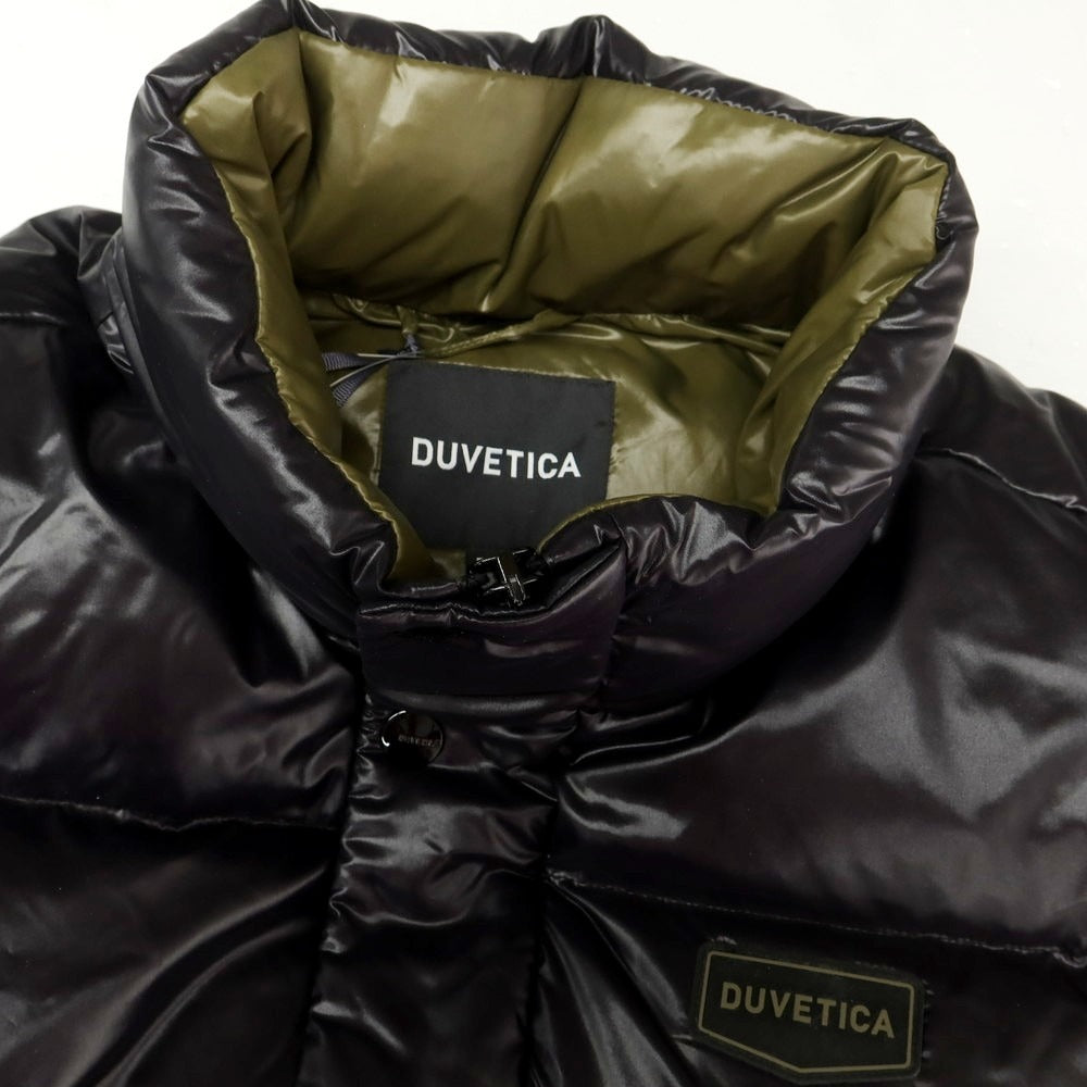【中古】【未使用】デュベティカ DUVETICA ナイロン ダウンジャケット ブラック【 50 】【 状態ランクS 】【 メンズ 】