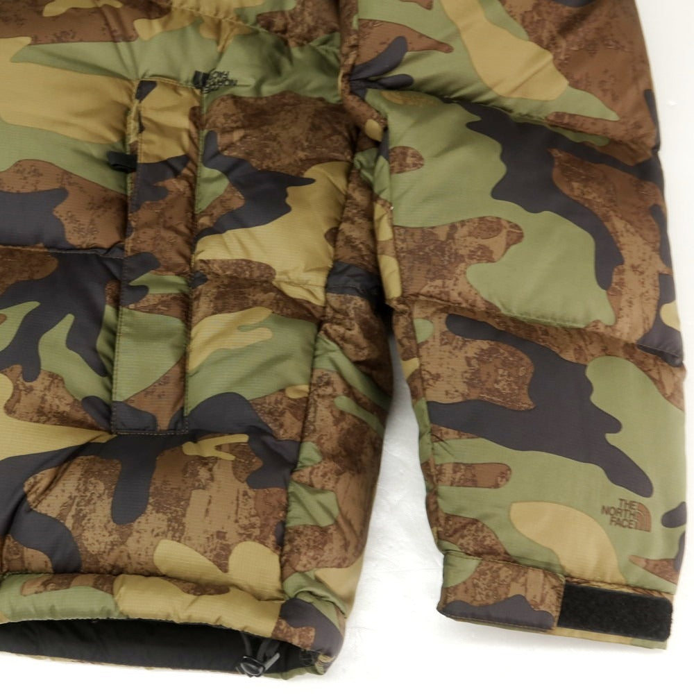 【中古】【未使用】ザノースフェイス THE NORTH FACE ナイロン ND92336 カモフラ柄 ダウンジャケット グリーンxブラック【 M 】【 状態ランクS 】【 メンズ 】