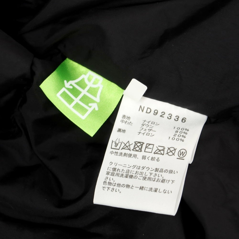 【中古】【未使用】ザノースフェイス THE NORTH FACE ナイロン ND92336 カモフラ柄 ダウンジャケット グリーンxブラック【 M 】【 状態ランクS 】【 メンズ 】