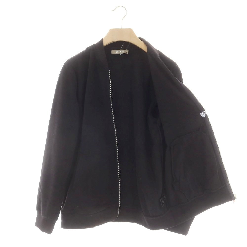 【中古】【未使用】ナノユニバース nano universe ポリエステル フリースジャケット ブラック【 L 】【 状態ランクS 】【 メンズ 】