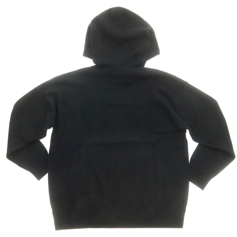 【中古】【未使用】バナナリパブリック Banana Republic コットンナイロンポリウレタン プルオーバー ニット パーカー ブラック【 L 】【 状態ランクS 】【 メンズ 】