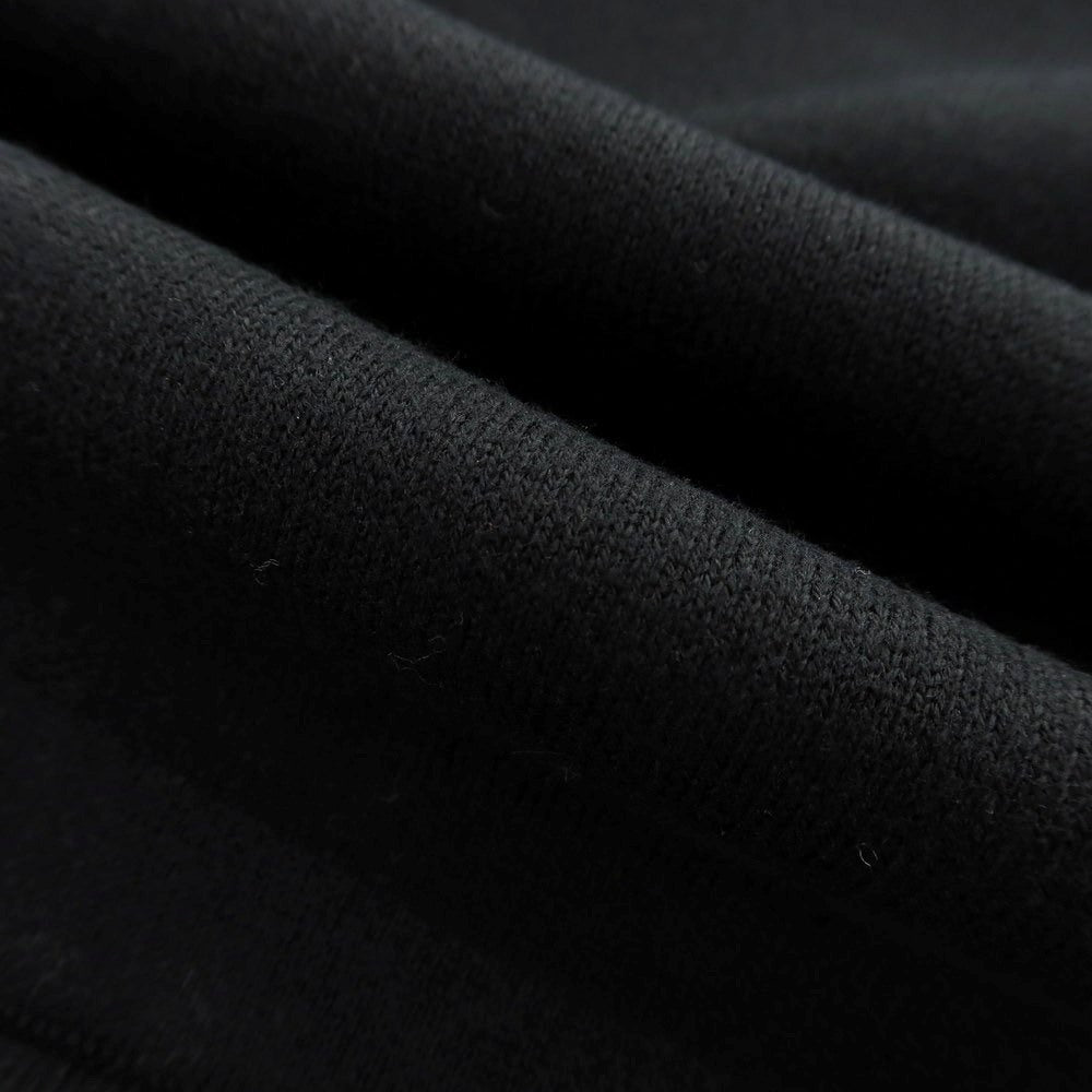 【中古】【未使用】バナナリパブリック Banana Republic コットンナイロンポリウレタン プルオーバー ニット パーカー ブラック【 L 】【 状態ランクS 】【 メンズ 】