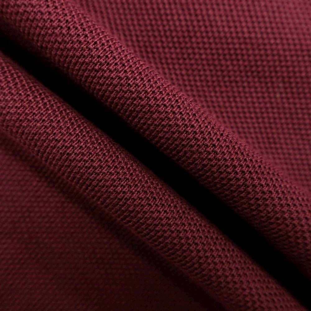 【中古】【未使用】フレッドペリー FRED PERRY コットン 鹿の子 半袖ポロシャツ ワイン【 S 】【 状態ランクS 】【 メンズ 】