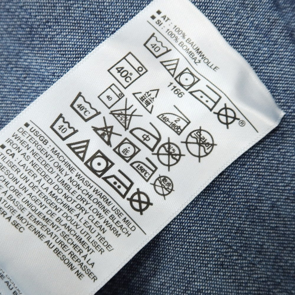 【中古】【未使用】バナナリパブリック Banana Republic コットン カジュアルシャツ ネイビー【 M 】【 状態ランクS 】【 メンズ 】