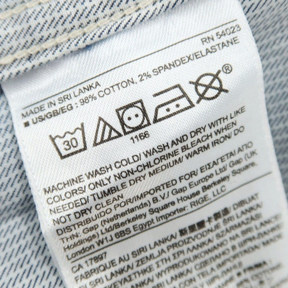 【中古】【未使用】バナナリパブリック Banana Republic ストレッチ コットン ストライプ カジュアルシャツ ネイビー【 M 】【 状態ランクS 】【 メンズ 】