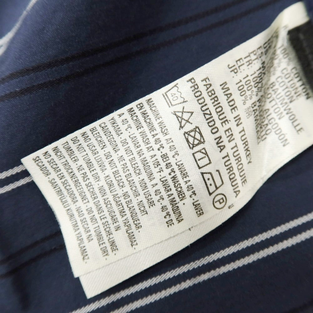 【中古】【未使用】ディーゼル DIESEL コットン レギュラーカラー カジュアルシャツ ネイビー【 M 】【 状態ランクS 】【 メンズ 】