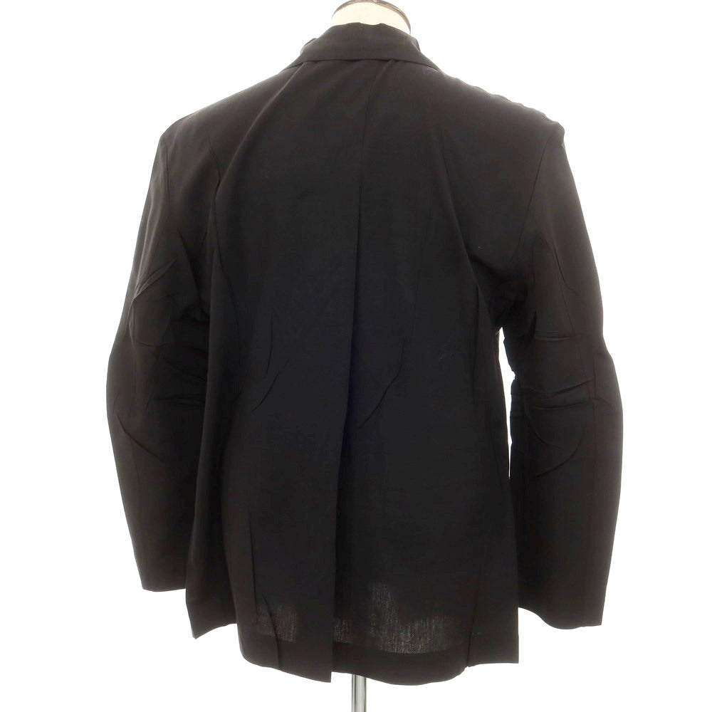 【中古】イッセイミヤケ ISSEY MIYAKE 2025年春夏 プリーツ加工 ジャケット ブラック【 表記なし(L位) 】【 状態ランクA 】【 メンズ 】