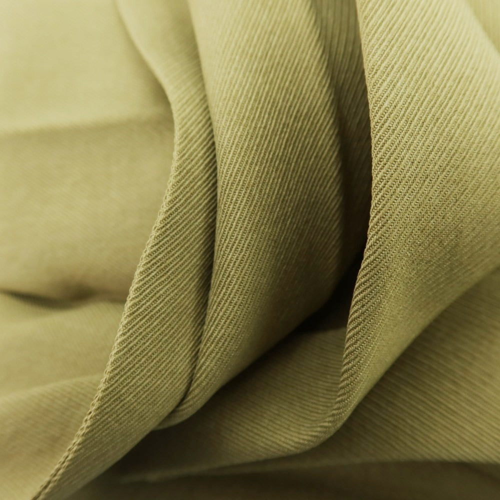 【中古】オム プリッセ イッセイミヤケ HOMME PLISSE ISSEY MIYAKE 2025年春夏 ポリエステル系 プリーツ ストレートパンツ グリーン【 表記なし(L位) 】【 状態ランクA 】【 メンズ 】