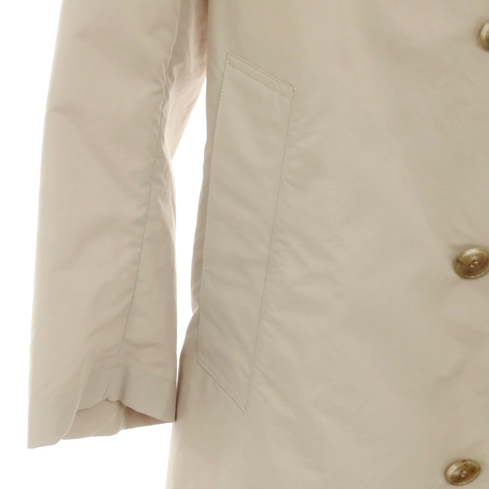 【中古】トラディショナルウェザーウェア Traditional Weatherwear ポリエステル ステンカラーコート ベージュ【 34 】【 状態ランクB 】【 メンズ 】
