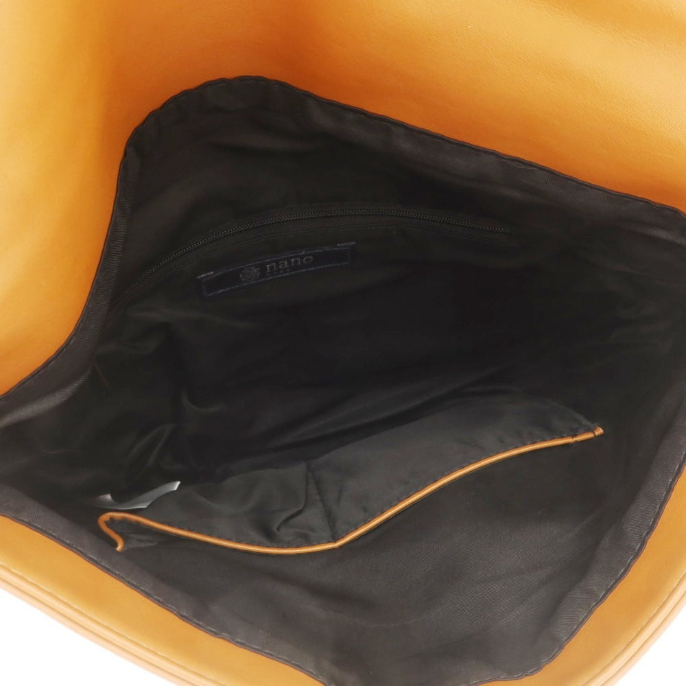 【中古】ナノユニバース nano universe クラッチバッグ ブラウン【 状態ランクB 】【 メンズ 】