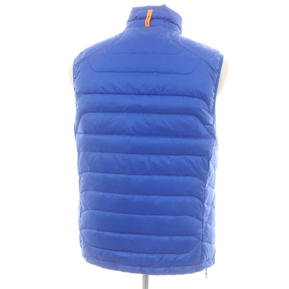 【中古】アールエルエックス ラルフローレン RLX RALPH LAUREN ナイロン ダウンベスト ブルー【 L 】【 状態ランクB 】【 メンズ 】