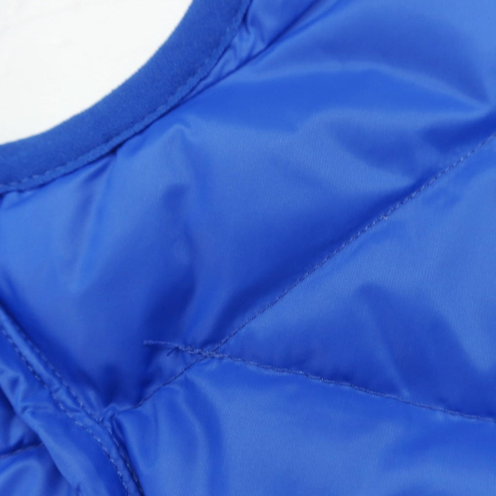 【中古】アールエルエックス ラルフローレン RLX RALPH LAUREN ナイロン ダウンベスト ブルー【 L 】【 状態ランクB 】【 メンズ 】