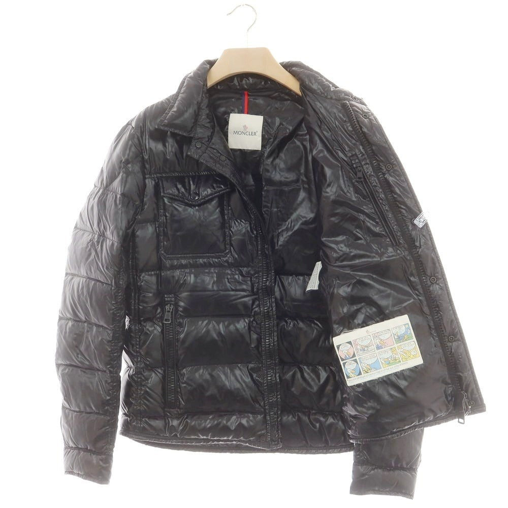 【中古】モンクレール MONCLER MATTHEW ナイロン ダウンジャケット ブラック【 3 】【 状態ランクB 】【 メンズ 】