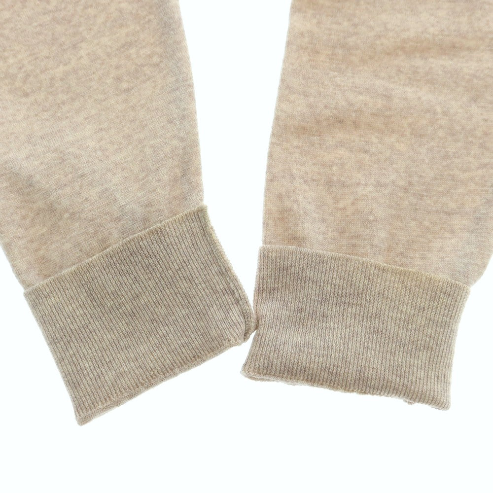 【中古】ジョンスメドレー JOHN SMEDLEY ハイゲージ ウール タートルネック プルオーバーニット メランジベージュ【 M 】【 状態ランクC 】【 メンズ 】