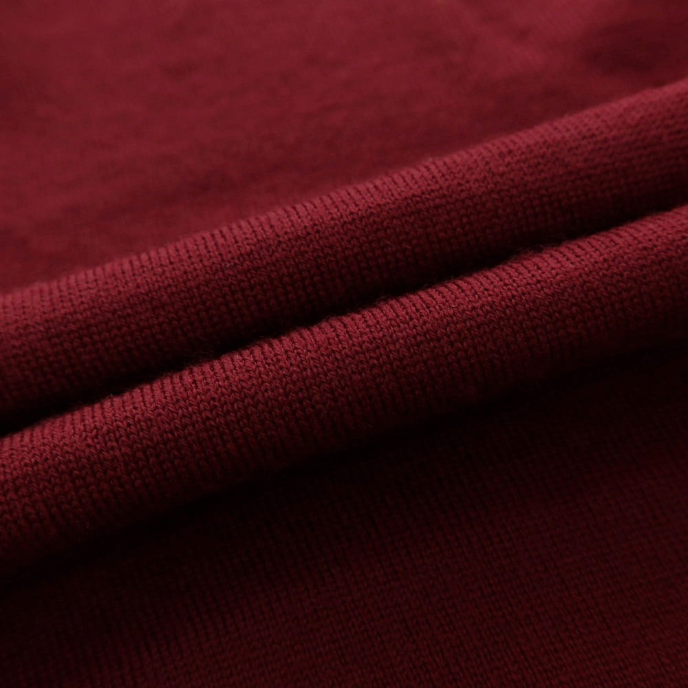 【中古】ジョンスメドレー JOHN SMEDLEY ハイゲージ ウール タートルネック プルオーバーニット ボルドー【 M 】【 状態ランクB 】【 メンズ 】