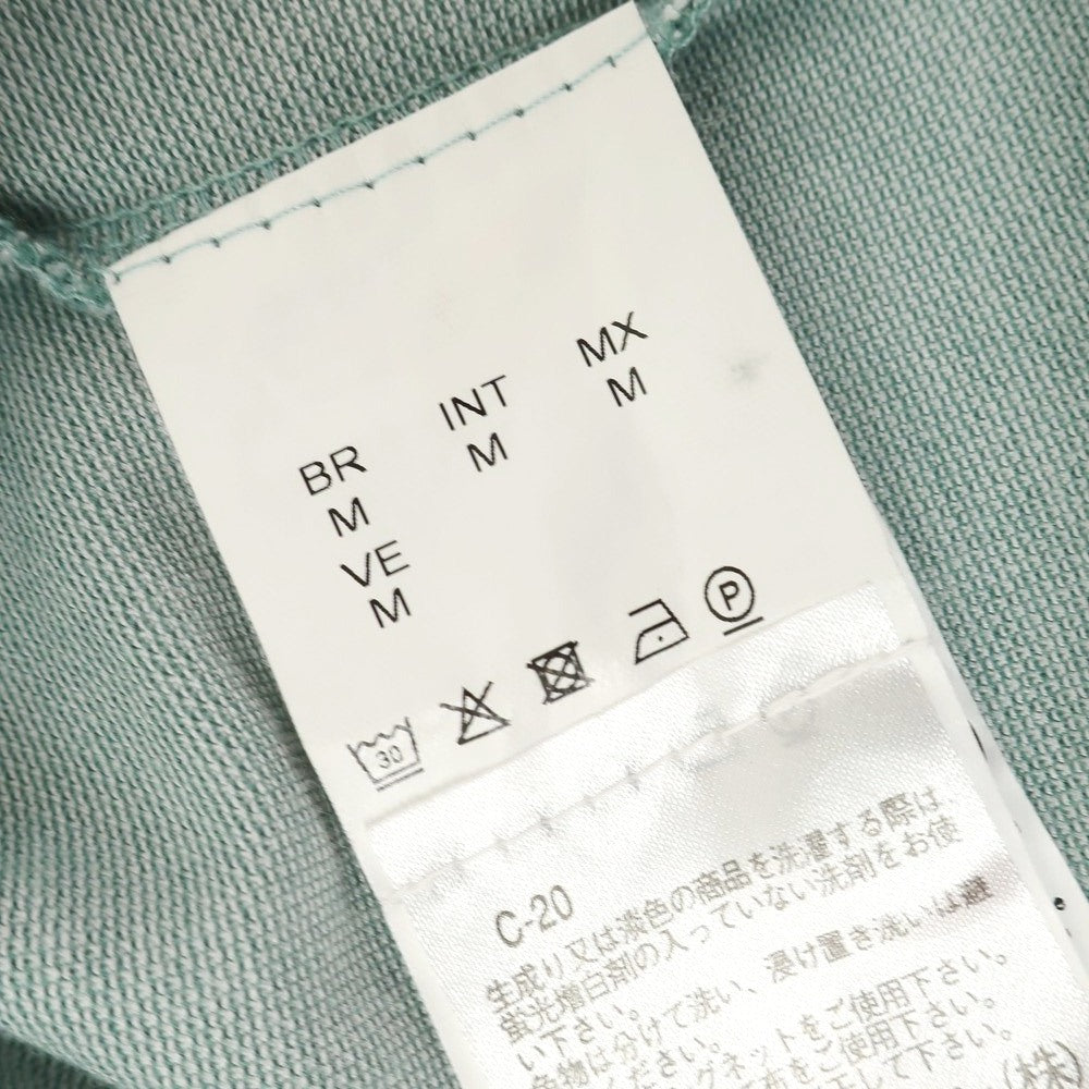 【中古】ヒューゴボス HUGO BOSS コットン 鹿の子 半袖ポロシャツ グリーン【 M 】【 状態ランクA 】【 メンズ 】