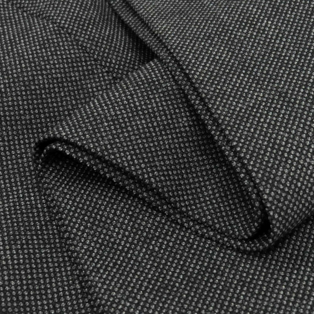 【中古】ダーバン D’URBAN ストレッチ ウールポリエステル ドレススラックスパンツ ブラックxグレー【 88 】【 状態ランクB 】【 メンズ 】