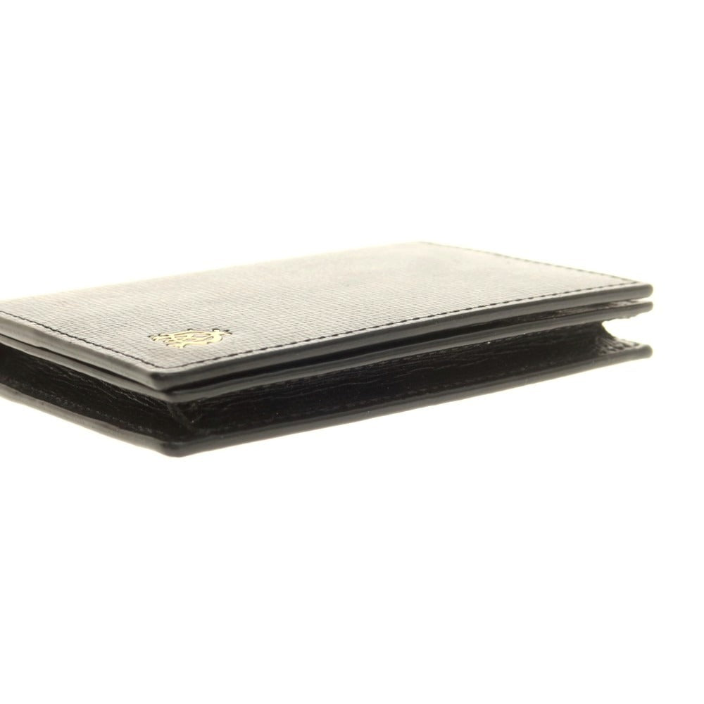 【中古】ダンヒル Dunhill レザー 名刺入れ ブラック【 状態ランクB 】【 メンズ 】