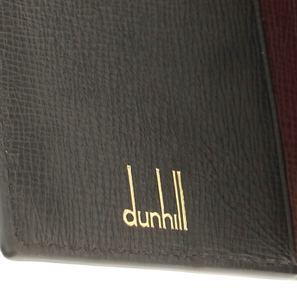 【中古】ダンヒル Dunhill レザー 名刺入れ ブラック【 状態ランクB 】【 メンズ 】