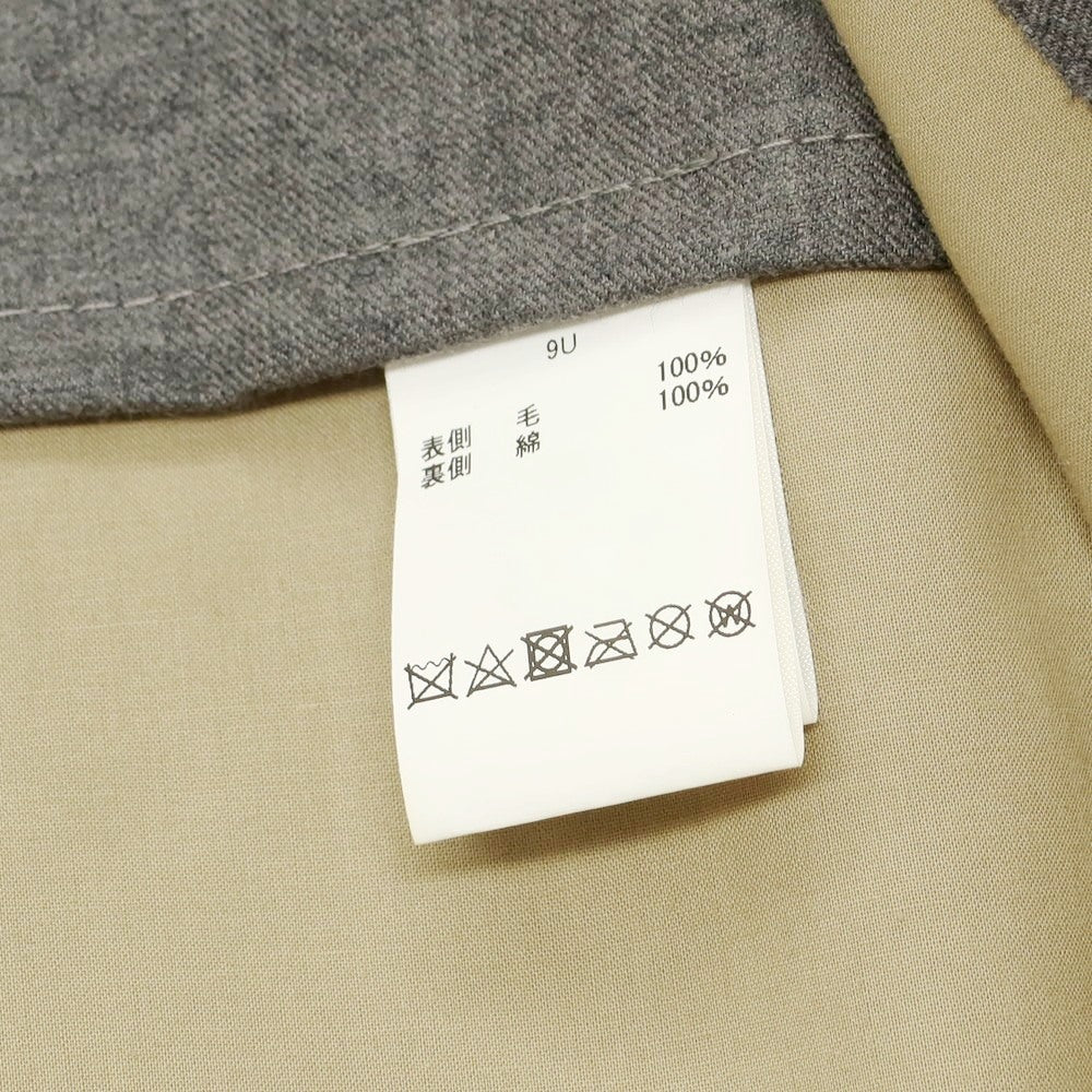 【中古】【未使用】マッキントッシュ Mackintosh ウール ゴム引き フーデッドコート グレー【 38 】【 状態ランクS 】【 メンズ 】