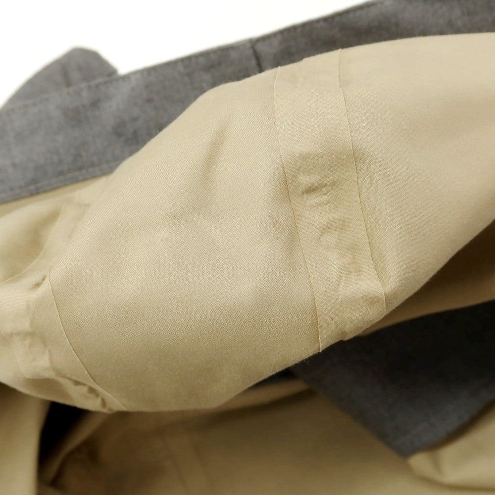 【中古】【未使用】マッキントッシュ Mackintosh ウール ゴム引き フーデッドコート グレー【 38 】【 状態ランクS 】【 メンズ 】