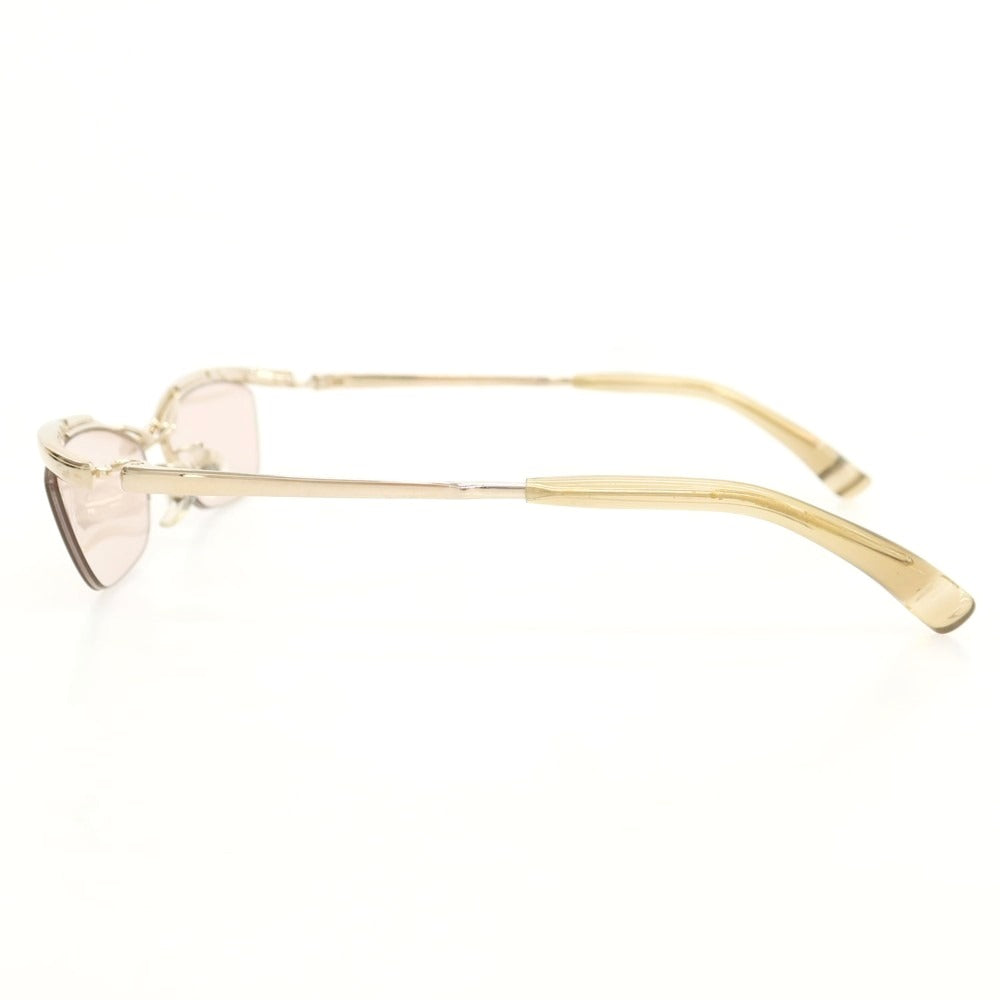 【中古】フォーナインズ 999.9 S-307T サングラス ゴールド【 54□16 135 】【 状態ランクC 】【 メンズ 】