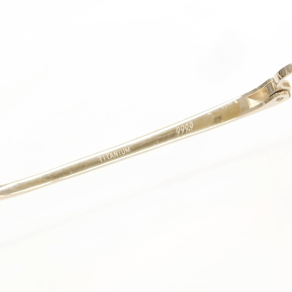 【中古】フォーナインズ 999.9 S-307T サングラス ゴールド【 54□16 135 】【 状態ランクC 】【 メンズ 】