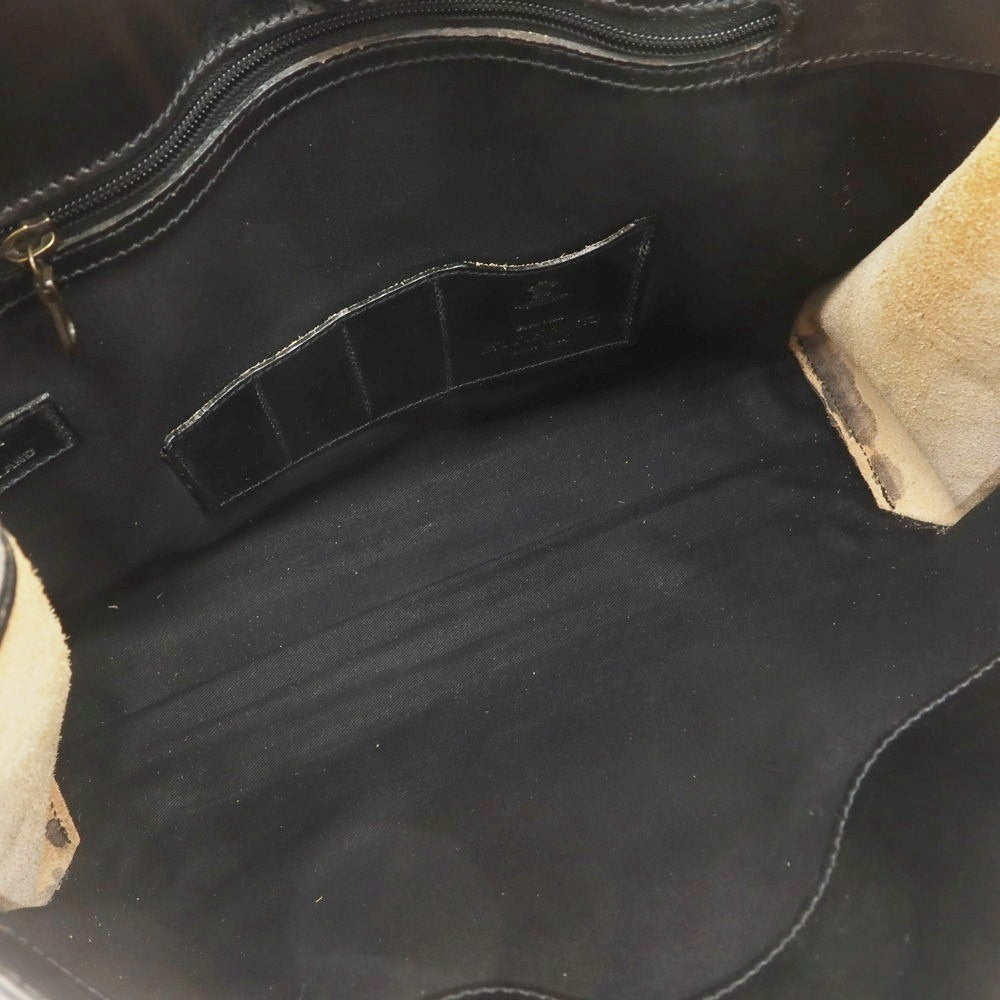 【中古】エッティンガー ETTINGER ブライドルレザー ブリーフトートバッグ ブラック【 状態ランクC 】【 メンズ 】