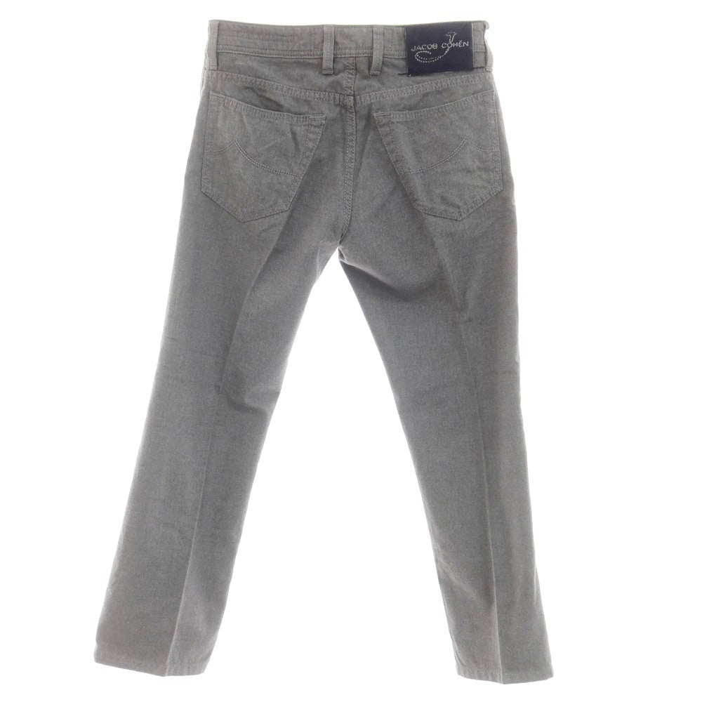【中古】ヤコブコーエン JACOB COHEN J622 コットン 5ポケットパンツ グレー【 29 】【 状態ランクB 】【 メンズ 】