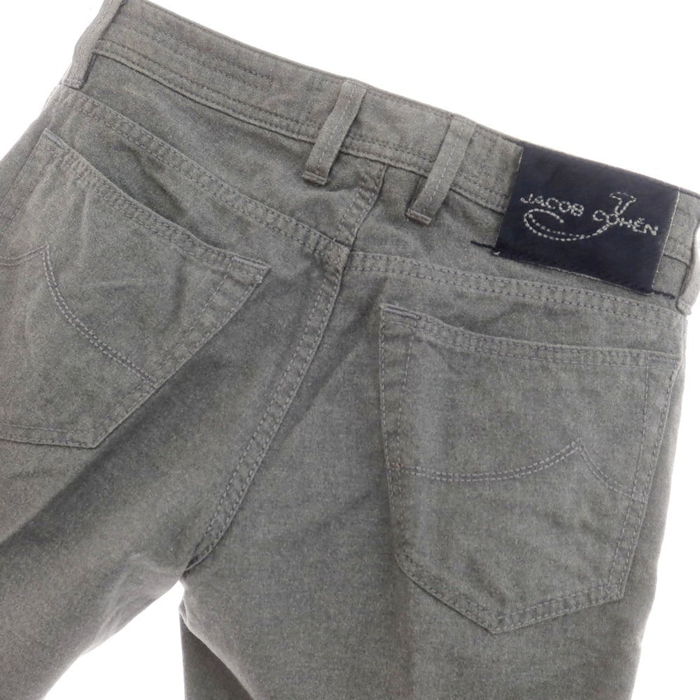 【中古】ヤコブコーエン JACOB COHEN J622 コットン 5ポケットパンツ グレー【 29 】【 状態ランクB 】【 メンズ 】