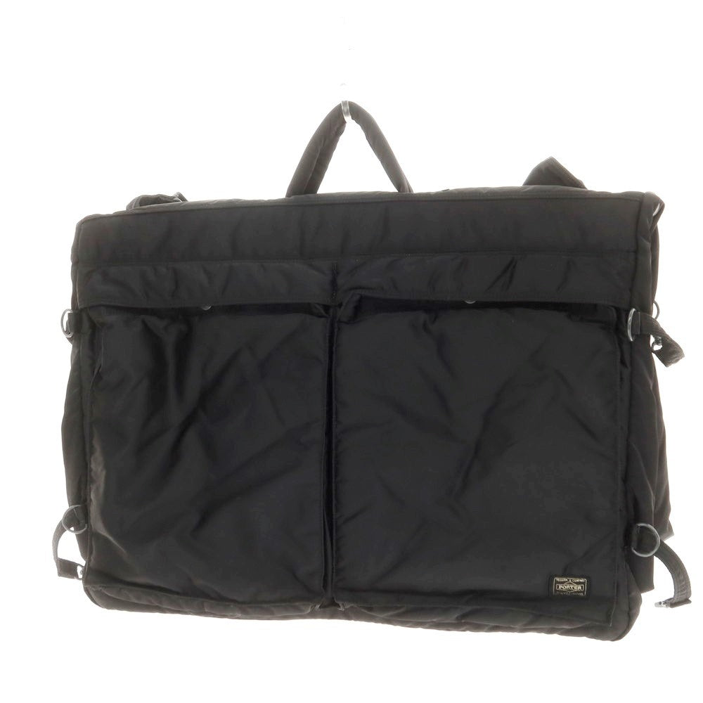 【中古】ポーター PORTER タンカー ガーメントケース バッグ ブラック【 状態ランクB 】【 メンズ 】