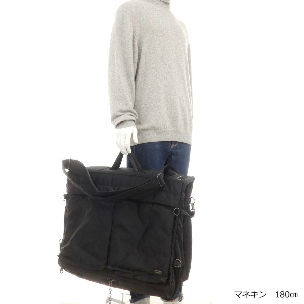 【中古】ポーター PORTER タンカー ガーメントケース バッグ ブラック【 状態ランクB 】【 メンズ 】
