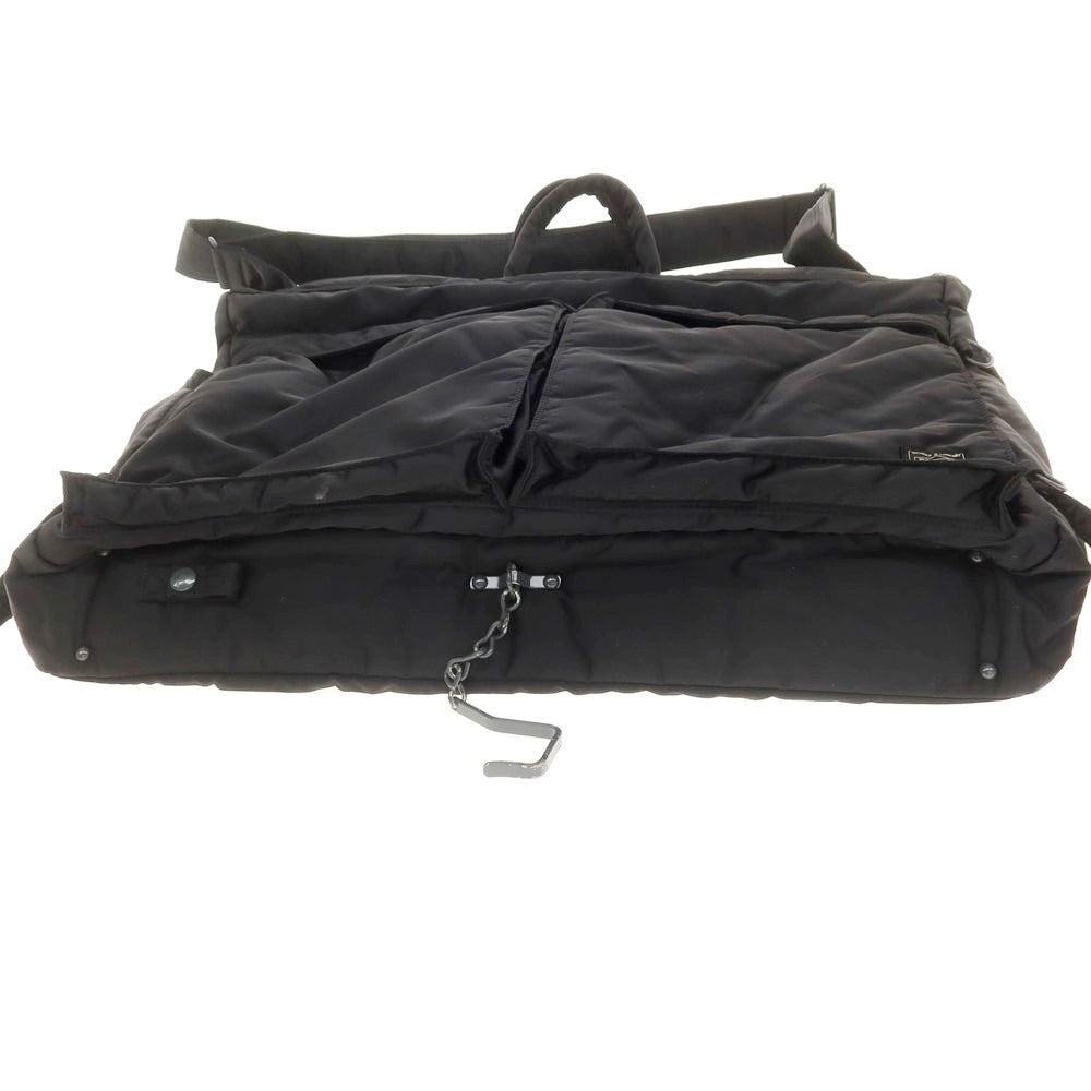 【中古】ポーター PORTER タンカー ガーメントケース バッグ ブラック【 状態ランクB 】【 メンズ 】