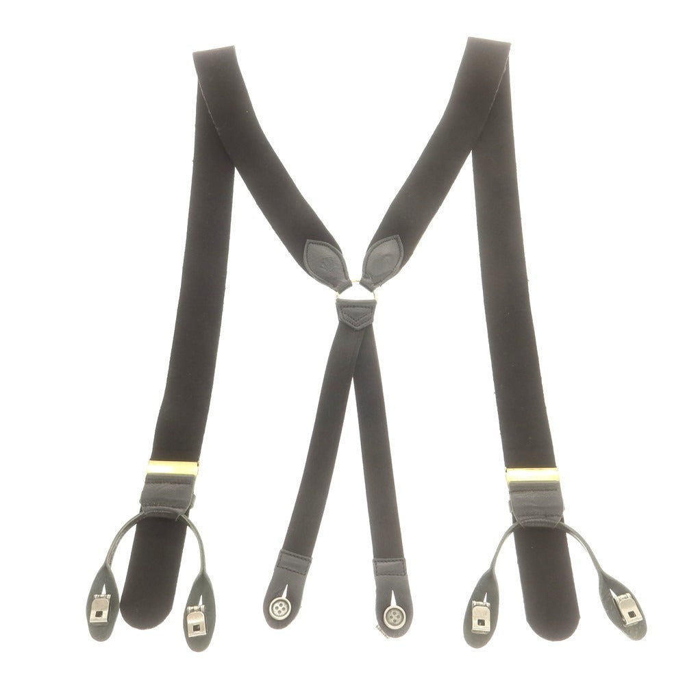 【中古】ギーブス&ホークス GIEVES&HAWKES サスペンダー ブラック【 状態ランクB 】【 メンズ 】