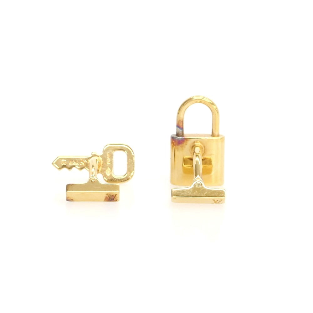【中古】ルイ ヴィトン LOUIS VUITTON キー カデナ カフリンクス カフス ゴールド【 状態ランクB 】【 メンズ 】