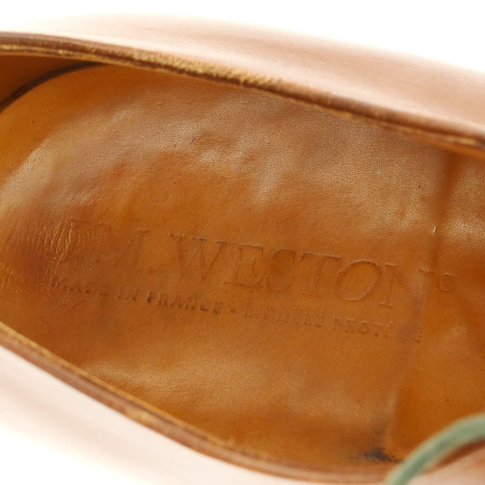 【中古】ジェイエムウエストン J.M WESTON 547 ホールカット ドレスシューズ ライトブラウン【 7D 】【 状態ランクC 】【 メンズ 】