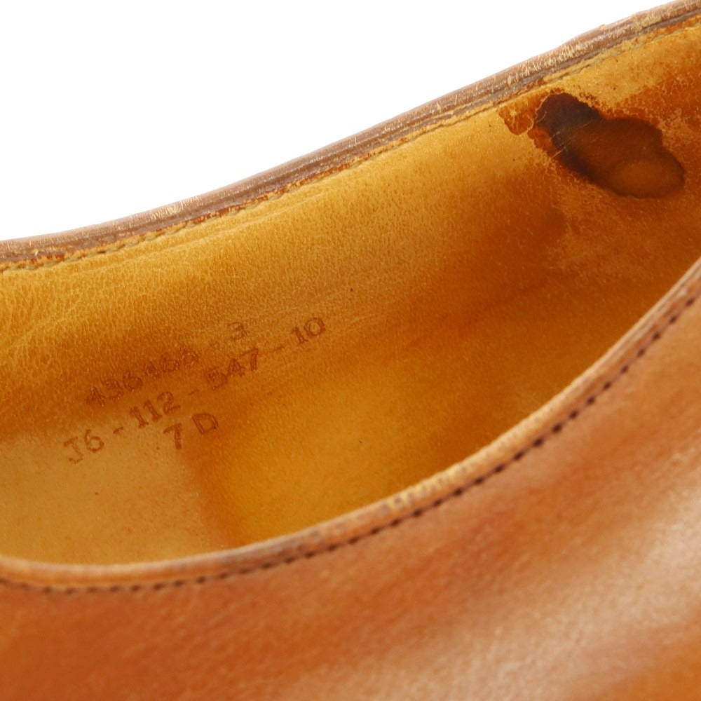 【中古】ジェイエムウエストン J.M WESTON 547 ホールカット ドレスシューズ ライトブラウン【 7D 】【 状態ランクC 】【 メンズ 】